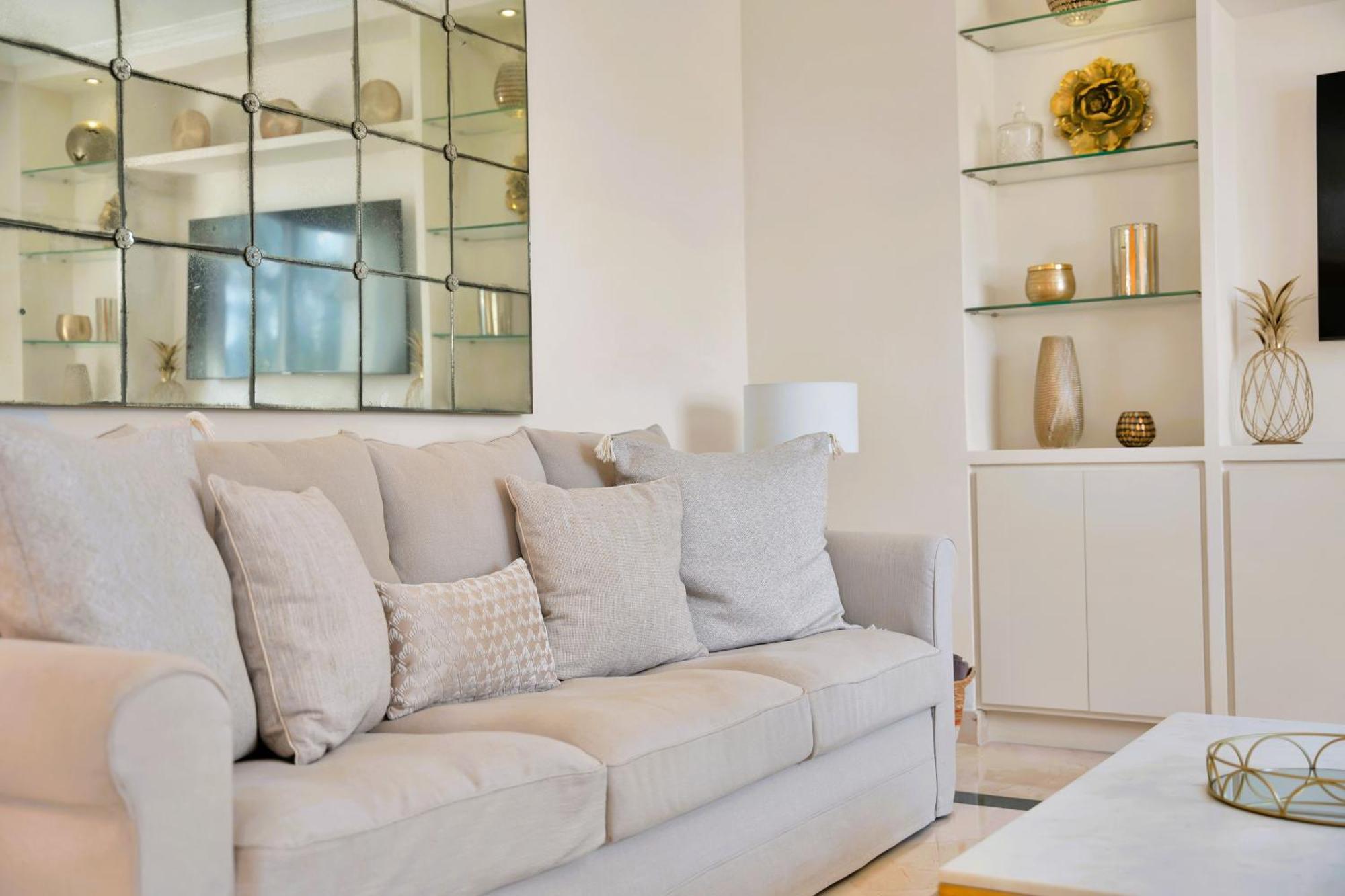 Luxury Penthouse With Sea Views In Marbella Golden Mile, Puente Romano Area Exterior photo